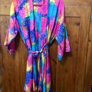Silk By Jasmine 100% Silk Kimono